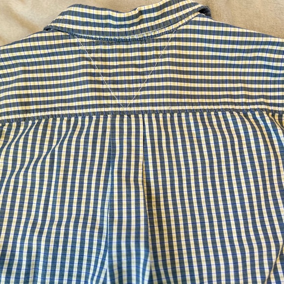 Tommy Hilfiger Button Shirt classic fit size large 100% cotton - Picture 8 of 10